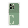 プレミアムパネル with MagSafe［ オリジナル - initial two tone - C green ］