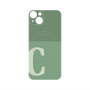 プレミアムパネル with MagSafe［ オリジナル - initial two tone - C green ］
