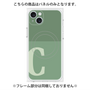 プレミアムパネル with MagSafe［ オリジナル - initial two tone - C green ］