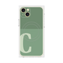 プレミアムパネル with MagSafe［ オリジナル - initial two tone - C green ］