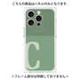 プレミアムパネル with MagSafe［ オリジナル - initial two tone - C green ］