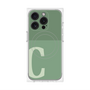プレミアムパネル with MagSafe［ オリジナル - initial two tone - C green ］