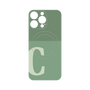 プレミアムパネル with MagSafe［ オリジナル - initial two tone - C green ］