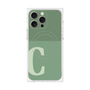 プレミアムパネル with MagSafe［ オリジナル - initial two tone - C green ］