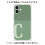 プレミアムパネル with MagSafe［ オリジナル - initial two tone - C green ］