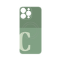 プレミアムパネル with MagSafe［ オリジナル - initial two tone - C green ］