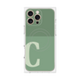 プレミアムパネル with MagSafe［ オリジナル - initial two tone - C green ］