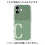 プレミアムパネル with MagSafe［ オリジナル - initial two tone - C green ］