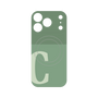 プレミアムパネル with MagSafe［ オリジナル - initial two tone - C green ］