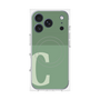 プレミアムパネル with MagSafe［ オリジナル - initial two tone - C green ］