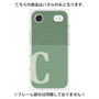 プレミアムパネル with MagSafe［ オリジナル - initial two tone - C green ］