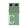 プレミアムパネル with MagSafe［ オリジナル - initial two tone - C green ］