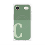 プレミアムパネル with MagSafe［ オリジナル - initial two tone - C green ］