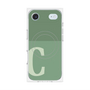 プレミアムパネル with MagSafe［ オリジナル - initial two tone - C green ］