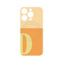 プレミアムパネル with MagSafe［ オリジナル - initial two tone - D orange ］