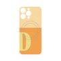 プレミアムパネル with MagSafe［ オリジナル - initial two tone - D orange ］