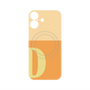 プレミアムパネル with MagSafe［ オリジナル - initial two tone - D orange ］