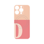 プレミアムパネル with MagSafe［ オリジナル - initial two tone - D pink ］
