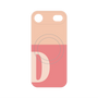 プレミアムパネル with MagSafe［ オリジナル - initial two tone - D pink ］