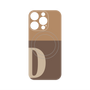 プレミアムパネル with MagSafe［ オリジナル - initial two tone - D brown ］
