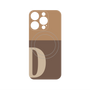 プレミアムパネル with MagSafe［ オリジナル - initial two tone - D brown ］