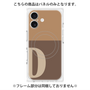 プレミアムパネル with MagSafe［ オリジナル - initial two tone - D brown ］