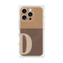 プレミアムパネル with MagSafe［ オリジナル - initial two tone - D brown ］