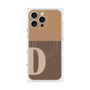 プレミアムパネル with MagSafe［ オリジナル - initial two tone - D brown ］