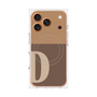 プレミアムパネル with MagSafe［ オリジナル - initial two tone - D brown ］