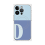 プレミアムパネル with MagSafe［ オリジナル - initial two tone - D blue ］