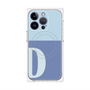 プレミアムパネル with MagSafe［ オリジナル - initial two tone - D blue ］