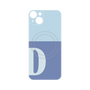 プレミアムパネル with MagSafe［ オリジナル - initial two tone - D blue ］