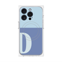 プレミアムパネル with MagSafe［ オリジナル - initial two tone - D blue ］