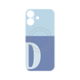 プレミアムパネル with MagSafe［ オリジナル - initial two tone - D blue ］
