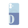 プレミアムパネル with MagSafe［ オリジナル - initial two tone - D blue ］