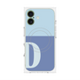 プレミアムパネル with MagSafe［ オリジナル - initial two tone - D blue ］