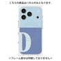 プレミアムパネル with MagSafe［ オリジナル - initial two tone - D blue ］