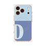 プレミアムパネル with MagSafe［ オリジナル - initial two tone - D blue ］