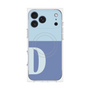 プレミアムパネル with MagSafe［ オリジナル - initial two tone - D blue ］