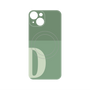 プレミアムパネル with MagSafe［ オリジナル - initial two tone - D green ］
