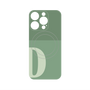 プレミアムパネル with MagSafe［ オリジナル - initial two tone - D green ］
