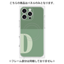 プレミアムパネル with MagSafe［ オリジナル - initial two tone - D green ］