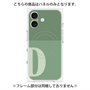 プレミアムパネル with MagSafe［ オリジナル - initial two tone - D green ］