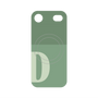 プレミアムパネル with MagSafe［ オリジナル - initial two tone - D green ］