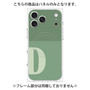 プレミアムパネル with MagSafe［ オリジナル - initial two tone - D green ］