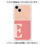 プレミアムパネル with MagSafe［ オリジナル - initial two tone - E pink ］