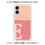 プレミアムパネル with MagSafe［ オリジナル - initial two tone - E pink ］