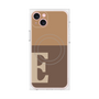 プレミアムパネル with MagSafe［ オリジナル - initial two tone - E brown ］