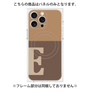 プレミアムパネル with MagSafe［ オリジナル - initial two tone - E brown ］