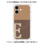 プレミアムパネル with MagSafe［ オリジナル - initial two tone - E brown ］